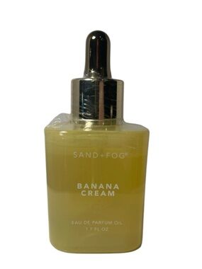 Sand + Fog "Banana Cream" Scented Body Oil - 1.7 fl oz NWT***
